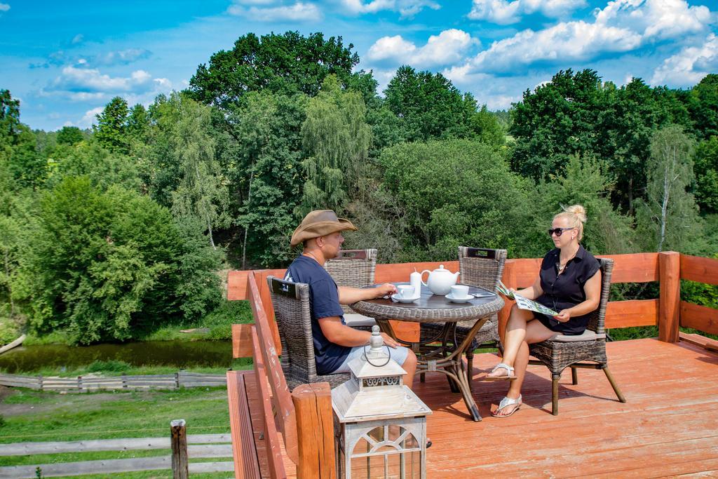 Villa Rancho Zapotoczny Łagów Esterno foto