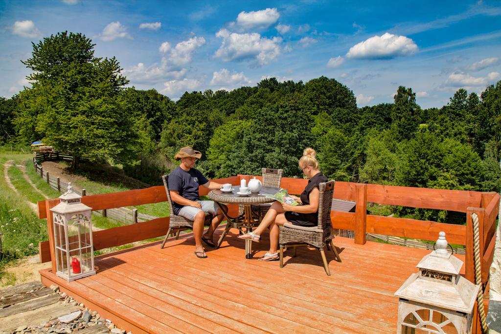 Villa Rancho Zapotoczny Łagów Esterno foto