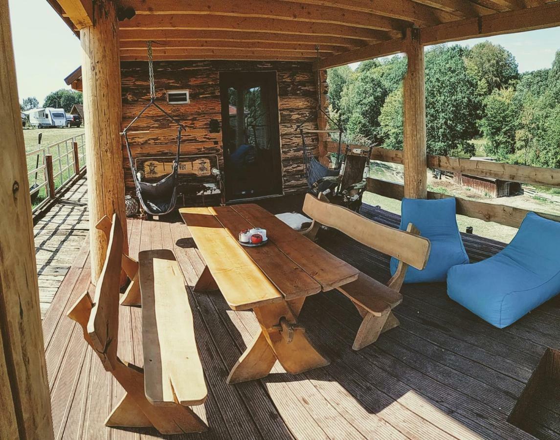 Villa Rancho Zapotoczny Łagów Esterno foto