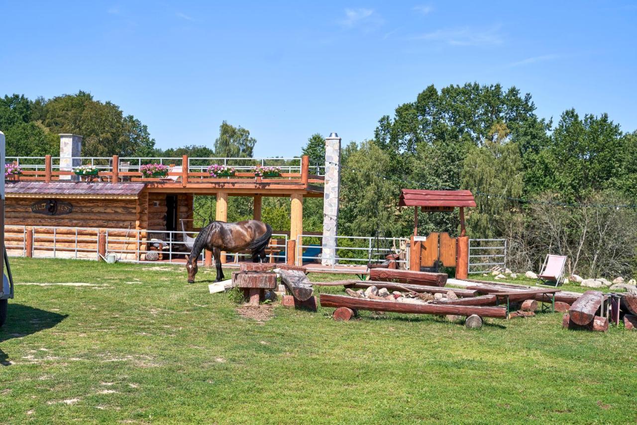 Villa Rancho Zapotoczny Łagów Esterno foto