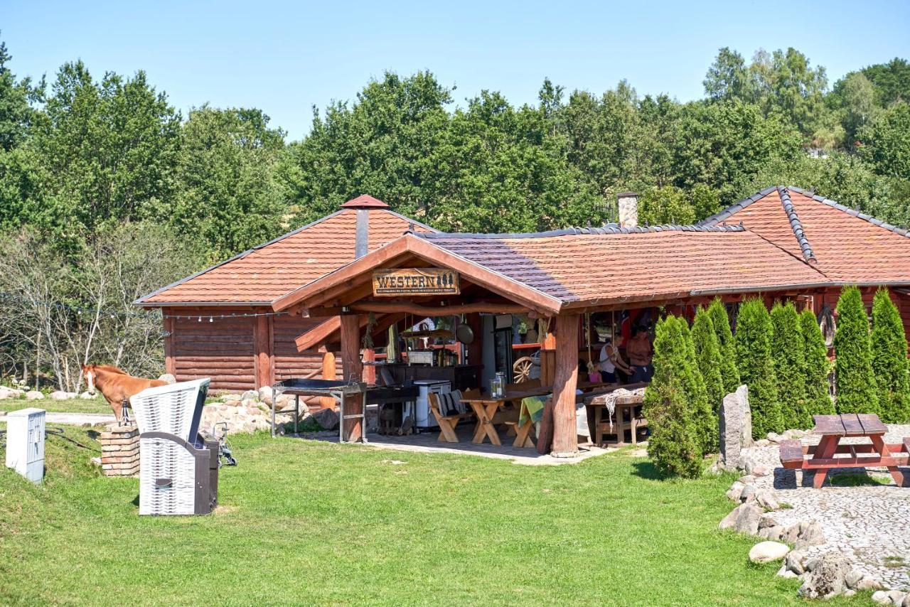 Villa Rancho Zapotoczny Łagów Esterno foto